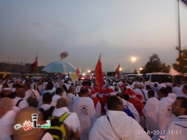 فيديو: الحاج المحامي نادر صرصور يطمئن الاهالي ويصرح  الوفود القسماوية في صعيد عرفات بخير وبصحة وعافية 